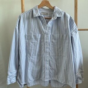Everlane Light Blue Boxy Button Down